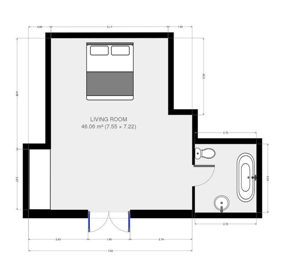 The Folly, Bratton Fleming Villa Exteriör bild